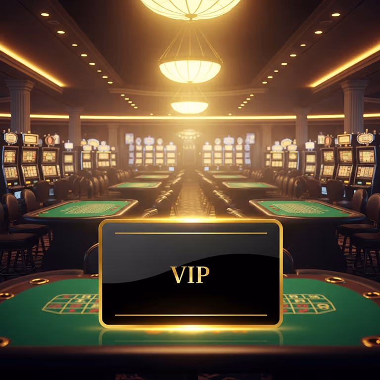 Rainbet Casino featuring a poker table stacked with chips and cards in a modern high-rise lounge overlooking the city skyline.